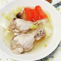 ともこキッチン's cooksnap of when they made 手羽元で♫圧力鍋でサムゲタン風スープ.