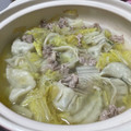 れでよと's cooksnap of when they made 冷凍ギョーザで簡単＆時短の白菜鍋.