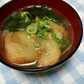 ☆さぶ☆☆'s cooksnap of when they made 簡単♪【あぶら麩とワカメのお味噌汁】.