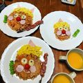 チャトラ２１'s cooksnap of when they made オムライス？いえ、鬼ライスです.