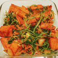yokoyoko76's cooksnap of when they made キムチと厚揚げの炒め物.