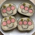 ダブル虎ママ's cooksnap of when they made アンパンマン太巻き＊のり巻き＊キャラ弁♡.