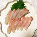 イーちゃん☆'s cooksnap of when they made 甘鯛の熟成刺身.