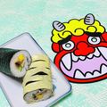 tokotann's cooksnap of when they made 鬼のパンツの巻き寿司(恵方巻き).