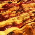 ねこたんい's cooksnap of when they made おやつにも！【パリッと小揚げの納豆ピザ】.
