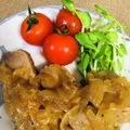 優木星's cooksnap of when they made (驚き)実は簡単だった!!豚肉のビール煮.