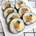 ゆづキッチン's cooksnap of when they made キンパ(韓国風海苔巻き)恵方巻きにも♬.