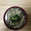 かおり♡♡♡'s cooksnap of when they made 舞茸と卵の澄まし汁❀.