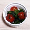 アクセル☆'s cooksnap of when they made お弁当に♪ほうれん草とプチトマトのナムル.