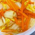 初心者ayy's cooksnap of when they made 白菜・大根・人参の煮物.