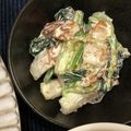 sonamama♡'s cooksnap of when they made スピード副菜♡小松菜とちくわの胡麻和え.