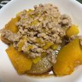 けんよこ's cooksnap of when they made 味が染み染み〜かぼちゃのそぼろ煮.