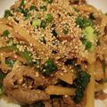 ちゃんんなお's cooksnap of when they made 牛肉と糸コンのオイスターソース炒め.