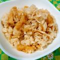 ふうはっちゃん's cooksnap of when they made 油揚げご飯.