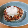 りんごはなこ's cooksnap of when they made ひじき煮リメイク♥ヘルシー豆腐ハンバーグ.