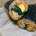 マシュマロマッシュ's cooksnap of when they made 節分の日に！ピリ辛キンパ風恵方巻.