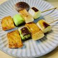kotorinpi's cooksnap of when they made おつまみに！鮭ハラスの串焼き★ネギマ？.