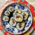 ひなあいりグランマ's cooksnap of when they made 上手に巻ける！恵方巻のコツ（太巻き寿司）.