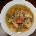 梅酒のソーダ割り's cooksnap of when they made ★梅入り水菜と蓮根の和風スープ★.