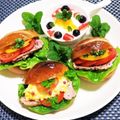 辰夫女子's cooksnap of when they made くるみパンのサンドウィッチ.