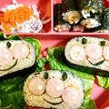 竹内家のちゃんさき's cooksnap of when they made アンパンマン恵方巻簡単レシピ♪節分.