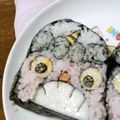 mamarinta's cooksnap of when they made 恵方巻き＊鬼の飾り巻き寿司.