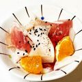 にきけん's cooksnap of when they made 生ハムとみかんの大根サラダ.