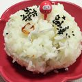 ゆけり３兄弟's cooksnap of when they made 鷹の爪×黒ごま×しらす＊ふんわりおむすび.
