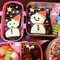 チムチェリー's cooksnap of when they made 12月のキャラ弁☆雪だるま.