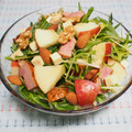 バカリャウ's cooksnap of when they made 水菜と林檎、胡桃のサラダ☆胡麻マヨドレ.