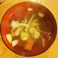 ボブナナ's cooksnap of when they made まいたけのお吸い物.