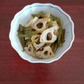 クックZV4IIE☆'s cooksnap of when they made 蓮根と茎わかめのきんぴら.