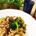 みっこ姉さん's cooksnap of when they made イカの塩辛アレンジパスタ.