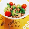 ふうはっちゃん's cooksnap of when they made ブロッコリーと豆のごま塩サラダ.