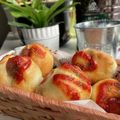 yappyパクパク's cooksnap of when they made 一口でぱくっと！ウインナーパン.