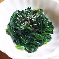 nemino's cooksnap of when they made お弁当のおかずに！冷凍ほうれん草と塩昆布.