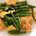 seacomet's cooksnap of when they made 冷凍インゲンの卵とじ.