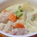 みのるるたん's cooksnap of when they made 市販ルーなし！簡単美味なホワイトシチュー.