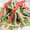 nemino's cooksnap of when they made 材料2つ♪きゅうりとカニカマのマヨ和え.