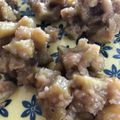 わたるんママ's cooksnap of when they made 鬼に金棒!?鬼まんじゅう　給食おやつ♪.