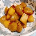 PPPPii0's cooksnap of when they made お弁当や副菜に！こんにゃくのピリ辛炒め.
