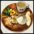 choco831's cooksnap of when they made クリチとあずきとナッツのホットサンド＊＊.
