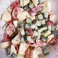 SiNa♡ママ's cooksnap of when they made 角切り野菜とリンゴのサラダ.
