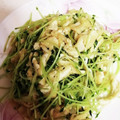 ♬あじさいのレシピ♬'s cooksnap of when they made 簡単♪豆苗とお揚げの中華風炒め.