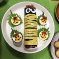 あつむぎまとえ's cooksnap of when they made ✿キャラ弁☆節分☆ゆで卵de鬼さん♪✿.