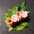 アクセル☆'s cooksnap of when they made お弁当の隙間に!!くるくるビアハム.
