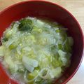 hawaiisuki's cooksnap of when they made 冬にぴったり ネギたっぷりスープ.