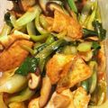 そりゅっか's cooksnap of when they made チンゲン菜と厚揚げのピリ辛炒め.