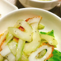nanakosan's cooksnap of when they made セロリとちくわのさっぱりサラダ.