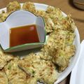 Sac’HiNa's cooksnap of when they made ｶﾘもち＊ニラとえのき＊我が家のチヂミ.